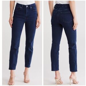 GOOD AMERICAN Good Legs Cigarette Jeans Size 14-18 Dark Wash (Blue224) Stretchy